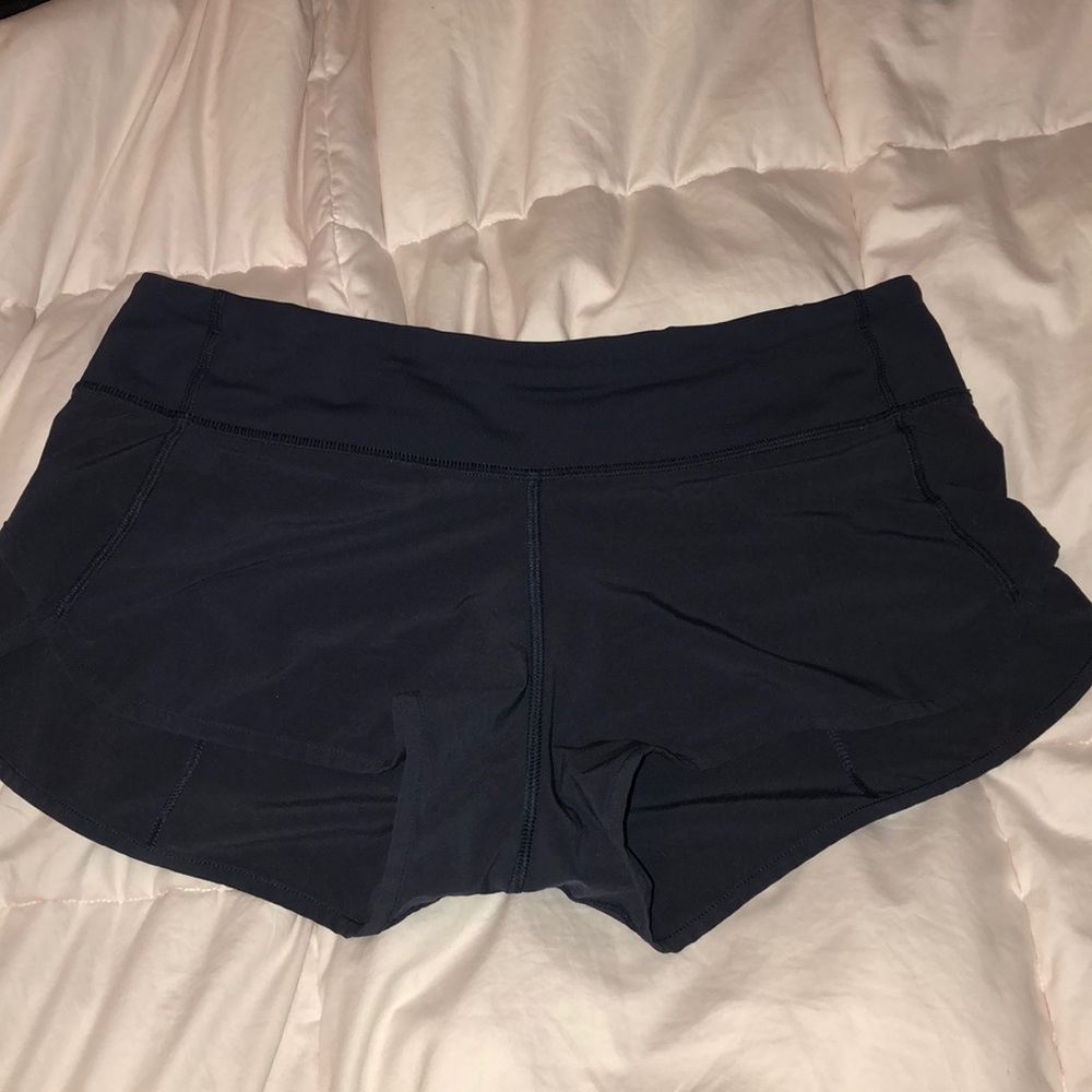 Lululemon Athletica Navy Blue Shorts
